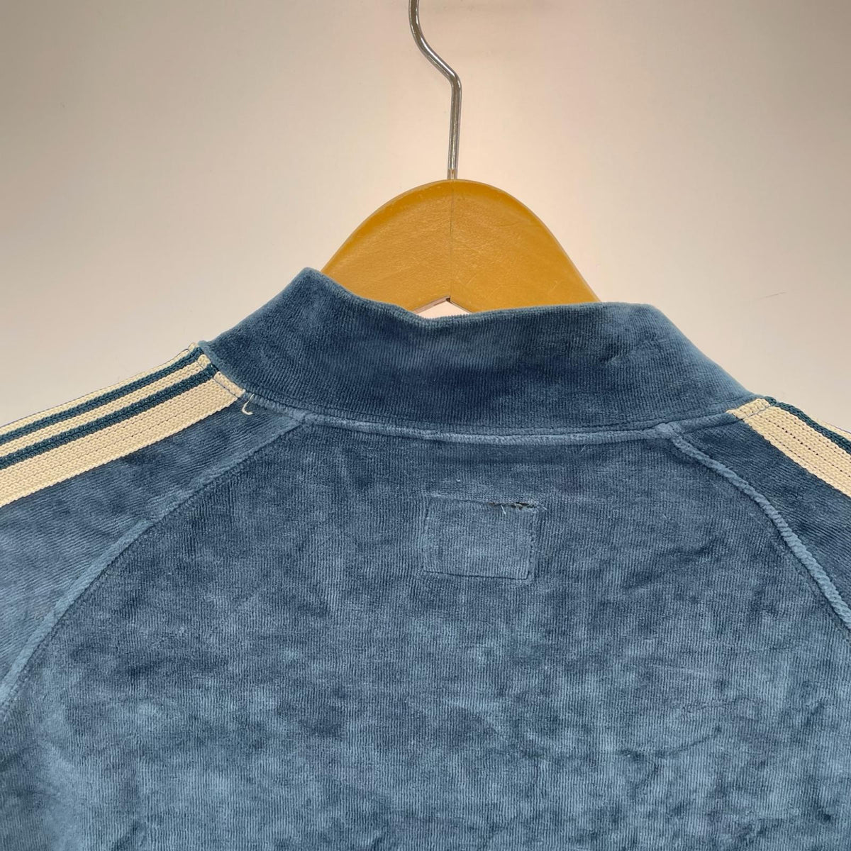 ジャケット R.C. Track Jacket - C/PE Velour BLU XL
