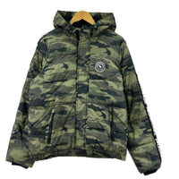 ダウンジャケット abercrombie kids 15/16 迷彩