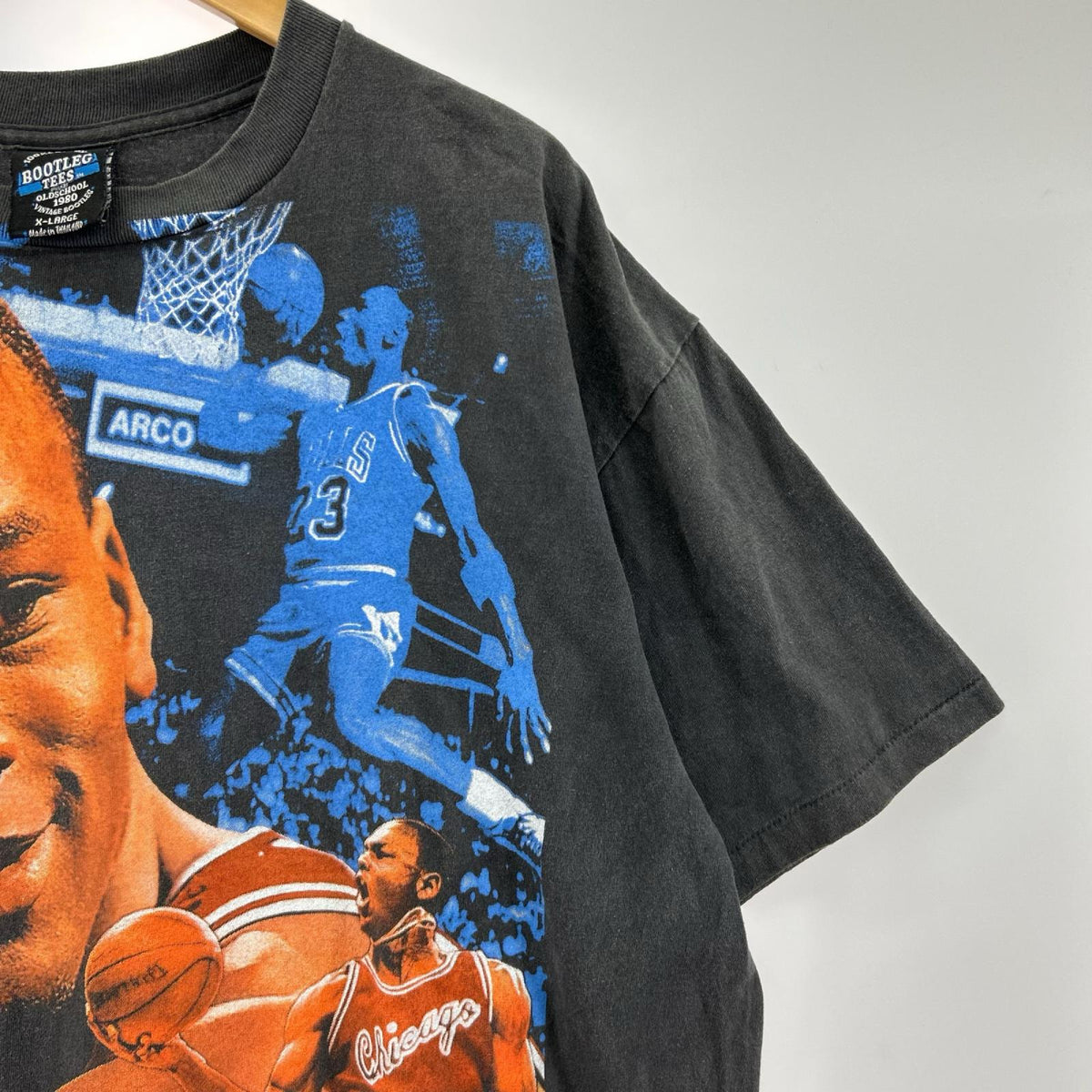 半袖Tシャツ MICHAEL JORDAN 黒 (XL) ブラック
