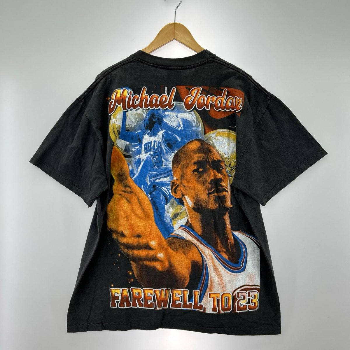 半袖Tシャツ MICHAEL JORDAN 黒 (XL) ブラック