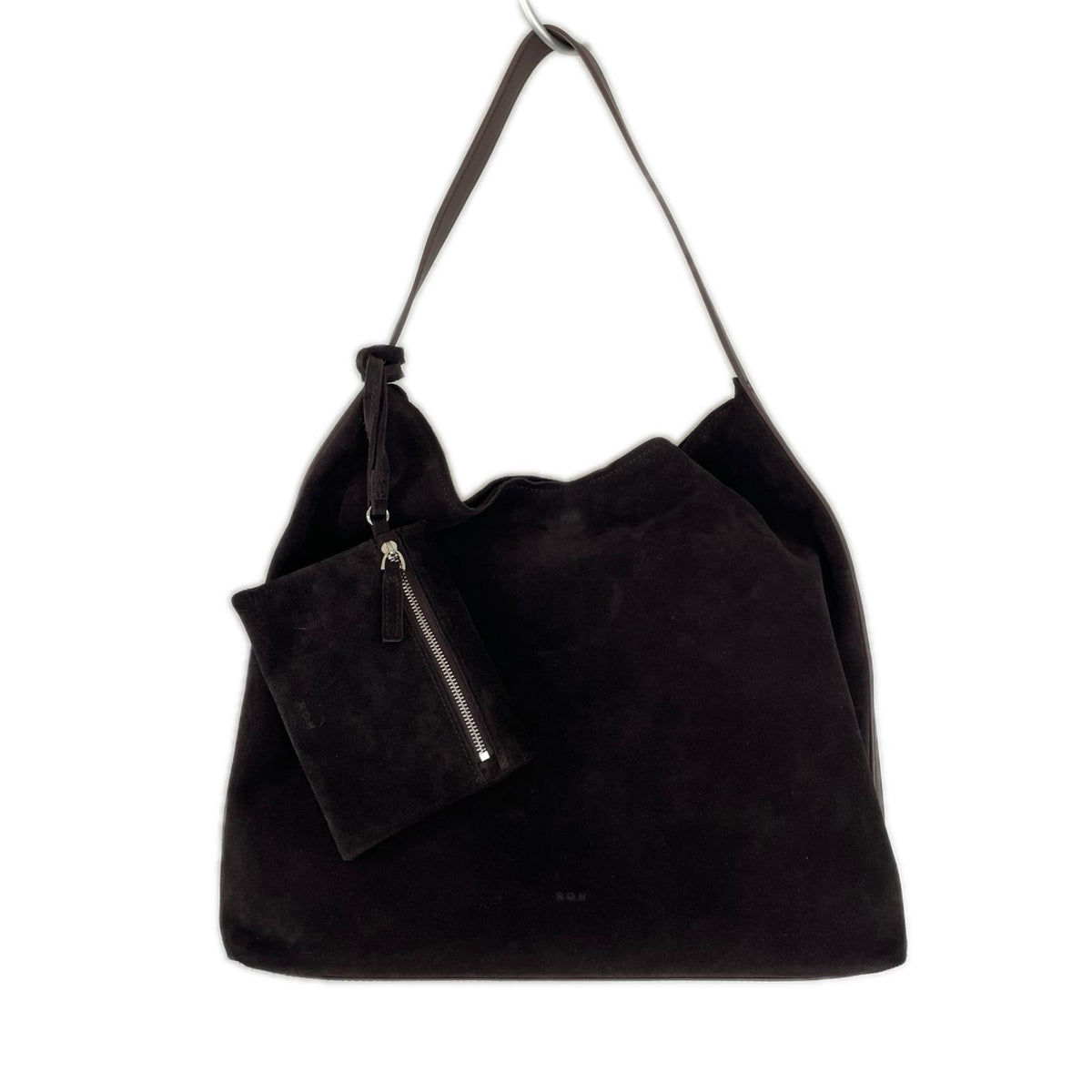 ショルダーバッグ ROH SEOUL PULPY HOBO BAG SUEDE ブラウン