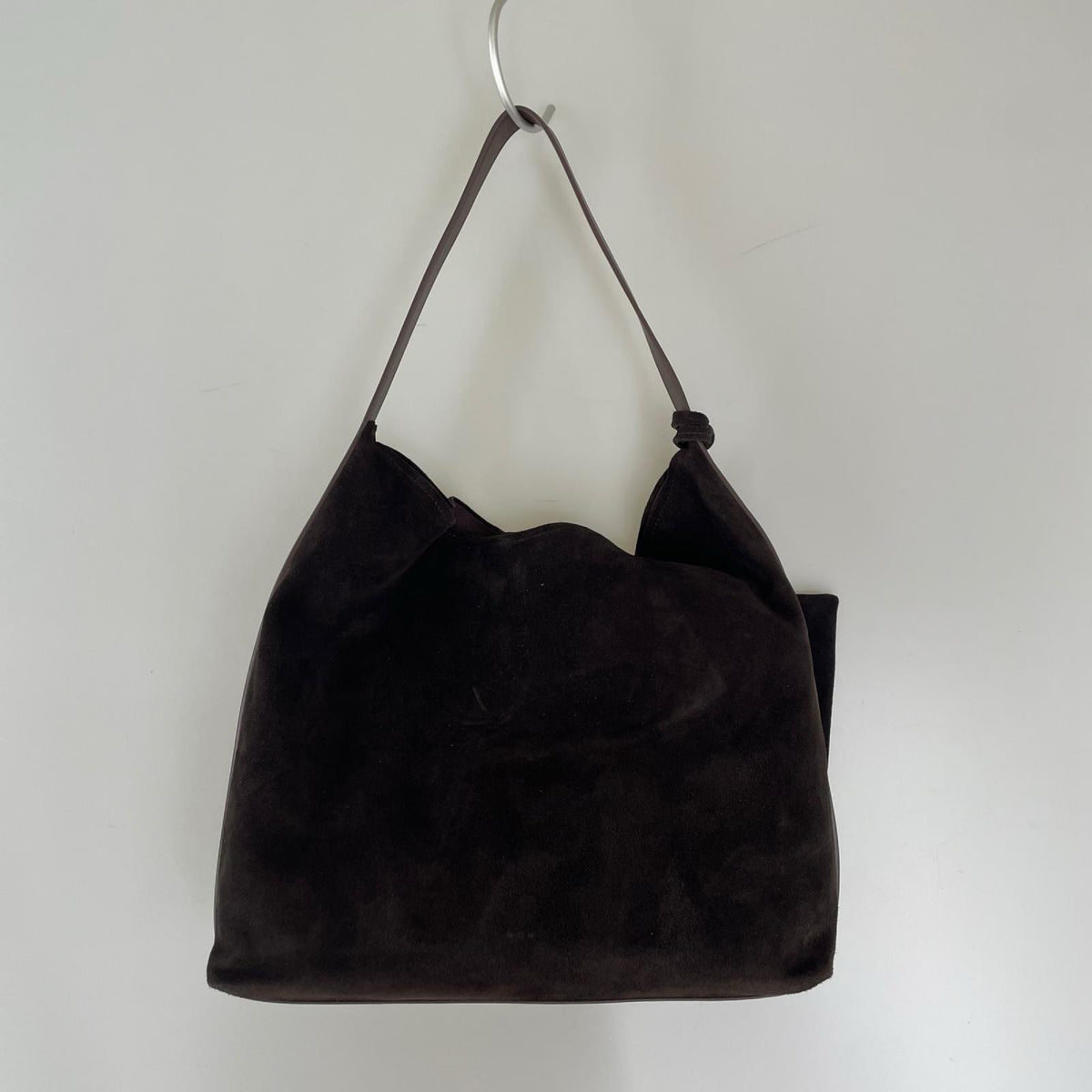 ショルダーバッグ ROH SEOUL PULPY HOBO BAG SUEDE ブラウン