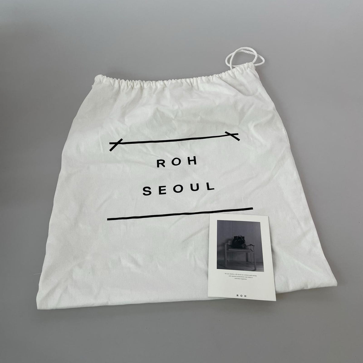 ショルダーバッグ ROH SEOUL PULPY HOBO BAG SUEDE ブラウン