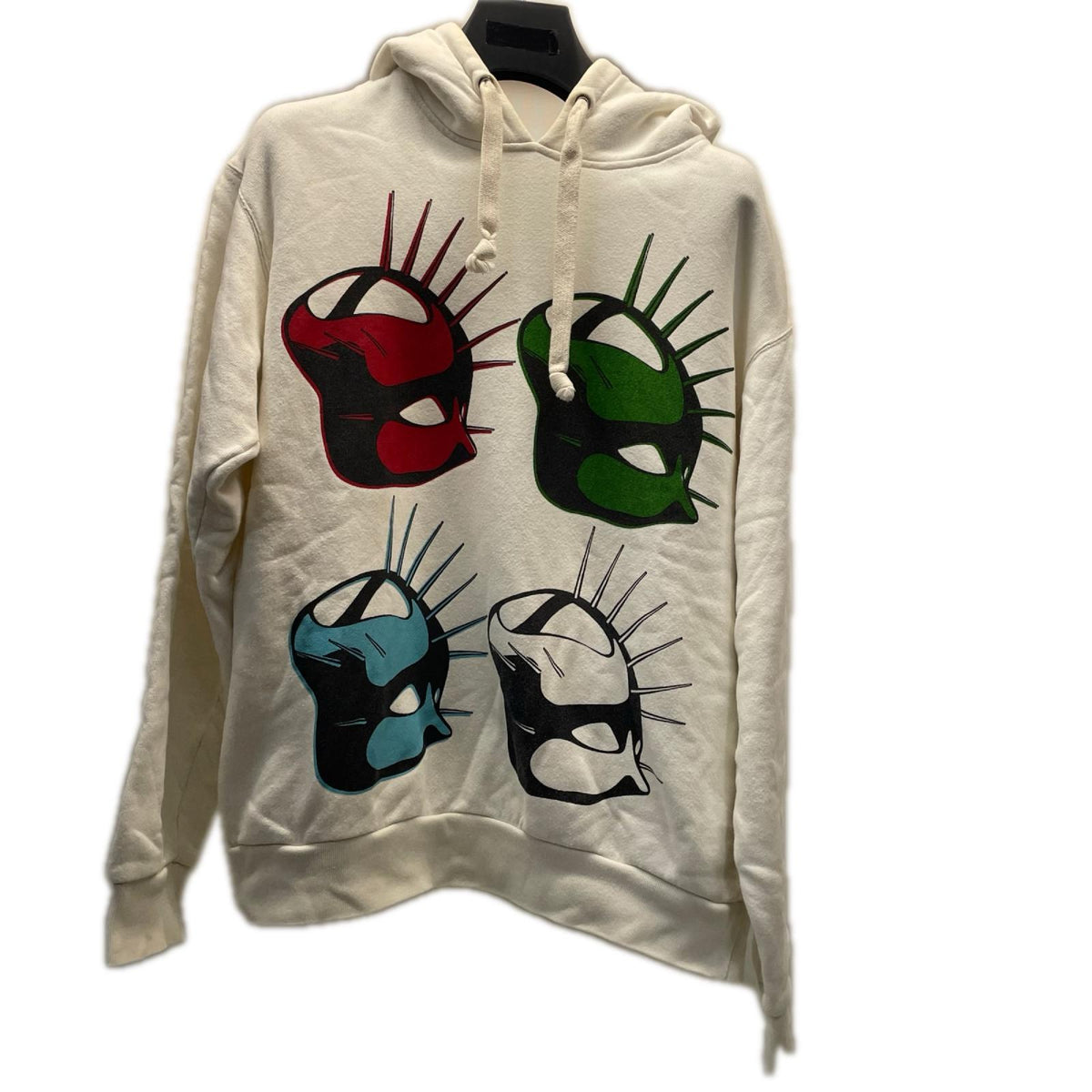 GUCCI マニフェストマスク プリント プルオーバーパーカー469251-XJBUY S 469251-XJBUY