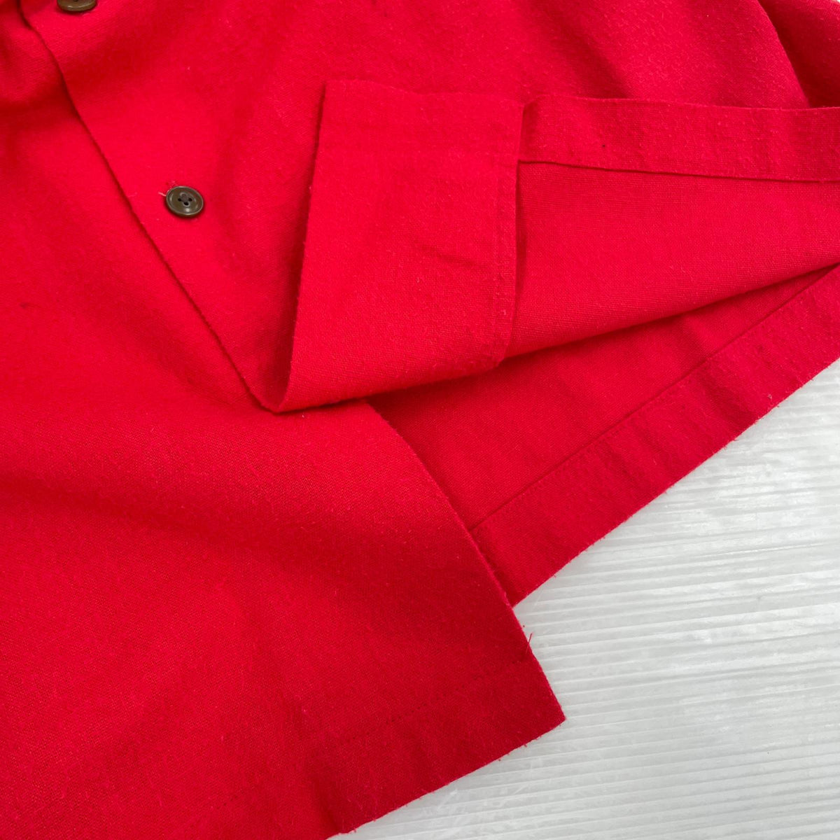 長袖シャツ HV SHIRT/サイズM M レッド