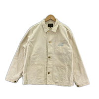 ジャケット HERRINGBONE COVERALL/サイズL L ホワイト