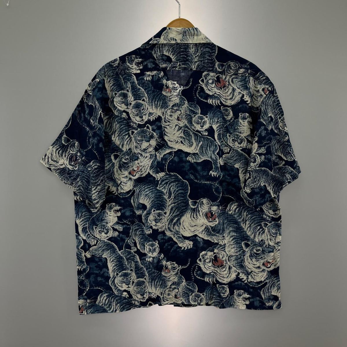 半袖シャツ GYPSY&SONS/INDIGO SHIRT/サイズL L ネイビー