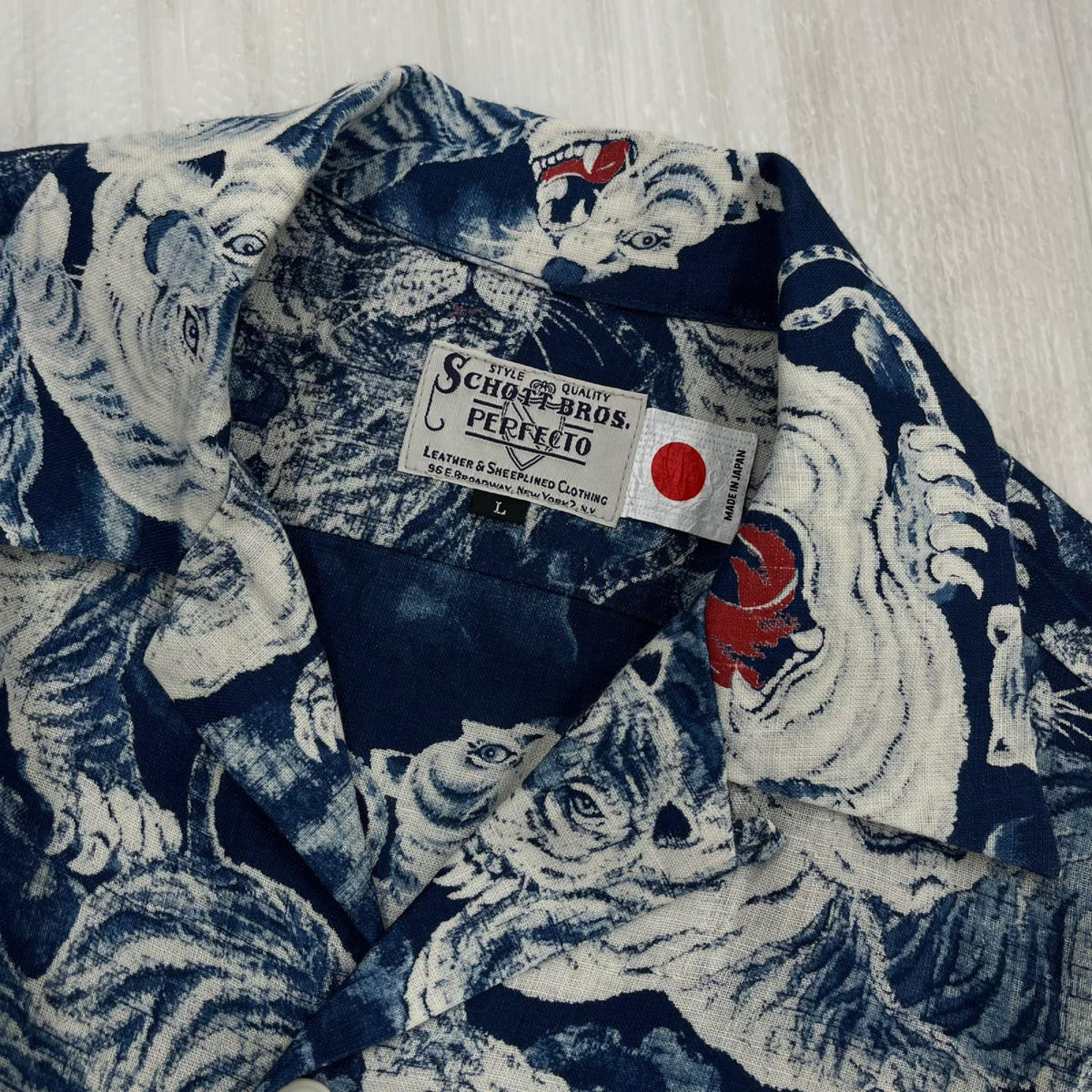 半袖シャツ GYPSY&SONS/INDIGO SHIRT/サイズL L ネイビー