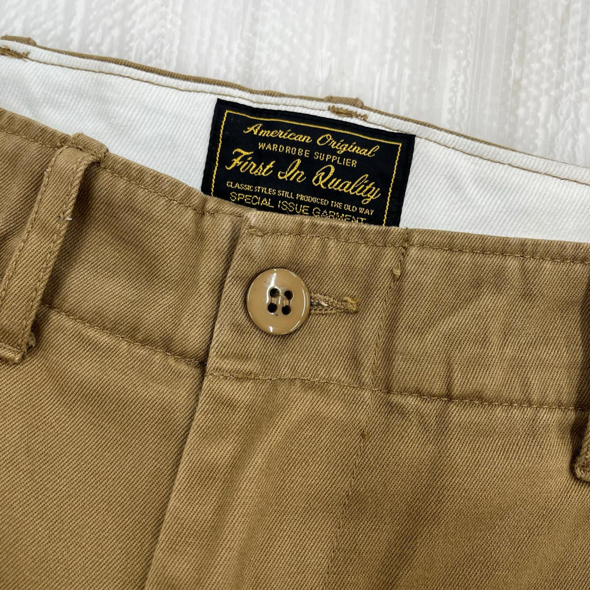 パンツ CHINO TROUSERS 32 ブラウン