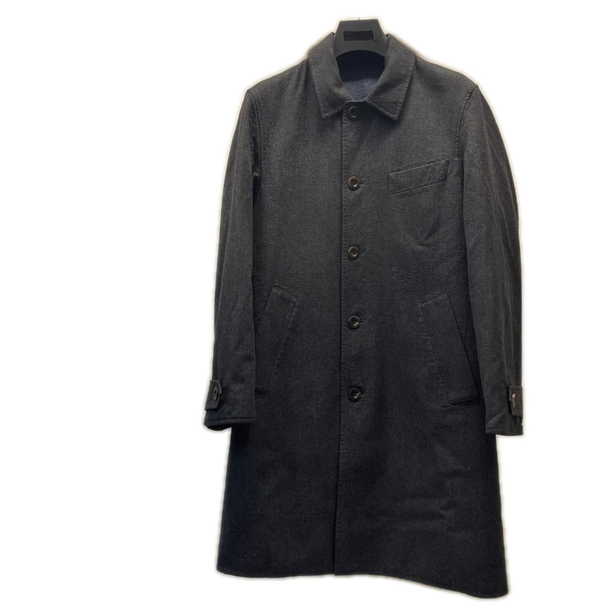 dunhill ナイロンウール リバーシブルコート