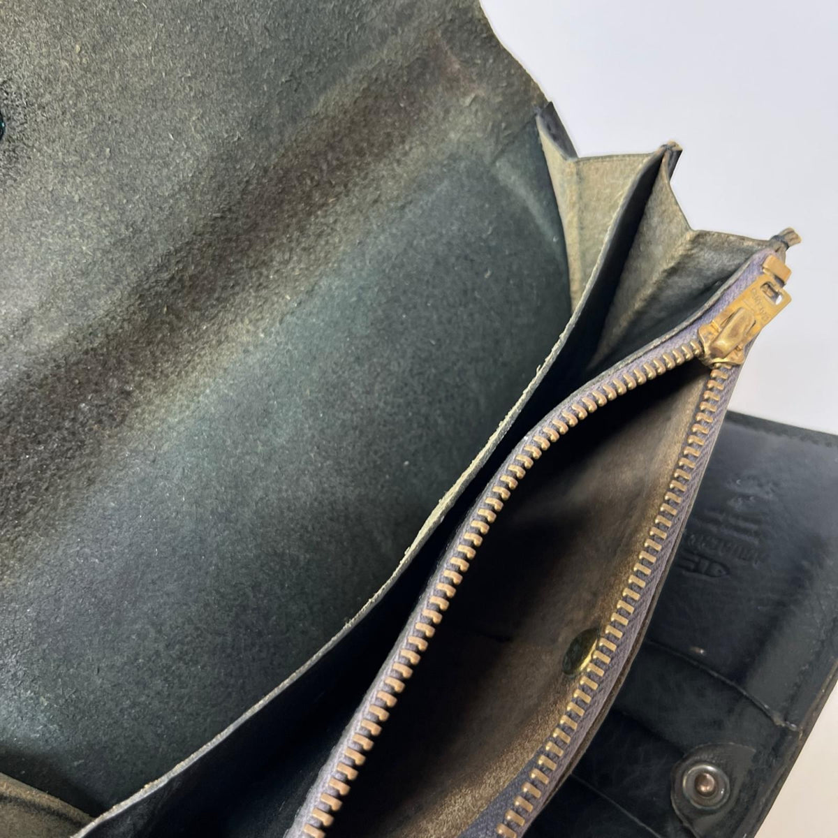 長財布 amiacalva ships レザー財布 ブラック
