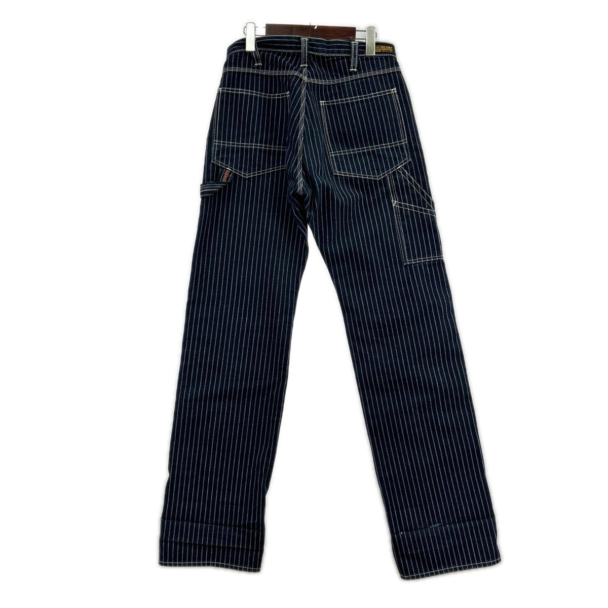 パンツ IRON HEART ウォバッシュストライプ ペインターパンツ