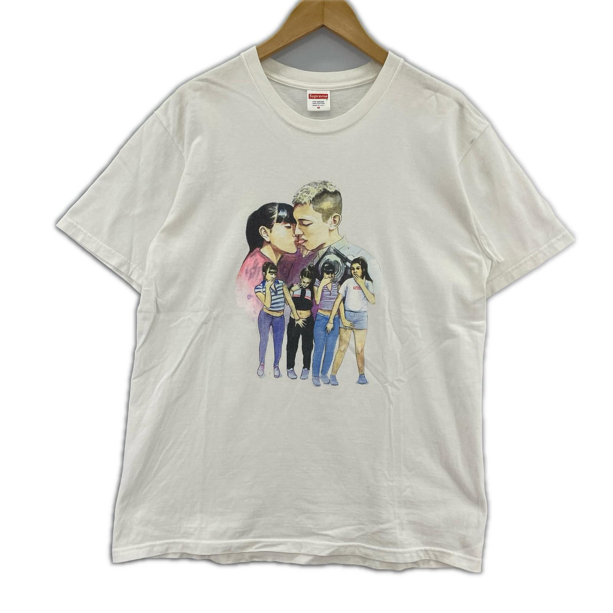 半袖Tシャツ 17AW Kiss Tee ホワイト M ホワイト