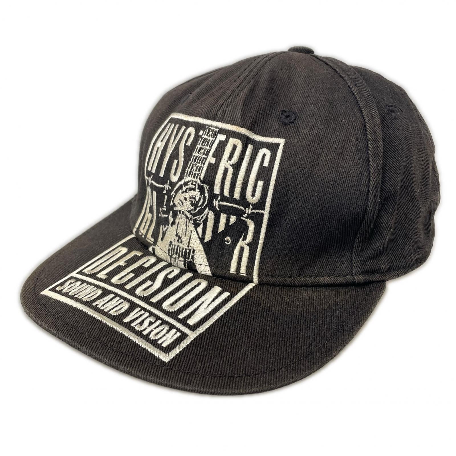 キャップ HYSTERIC GLAMOUR 刺繍キャップ 02193QH04 茶 ブラウン