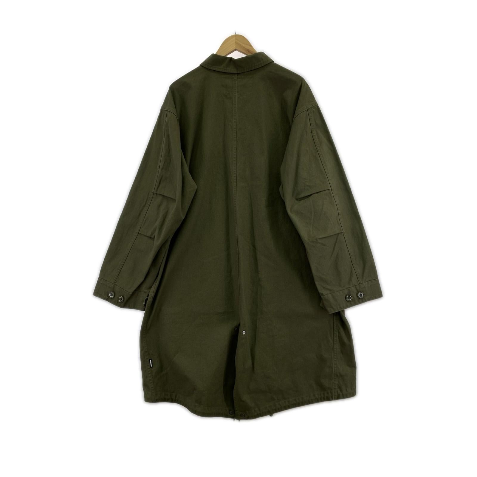 ミリタリージャケット FISHTAIL FIELD COAT 261TSNH-JKM08 (L) L グリーン