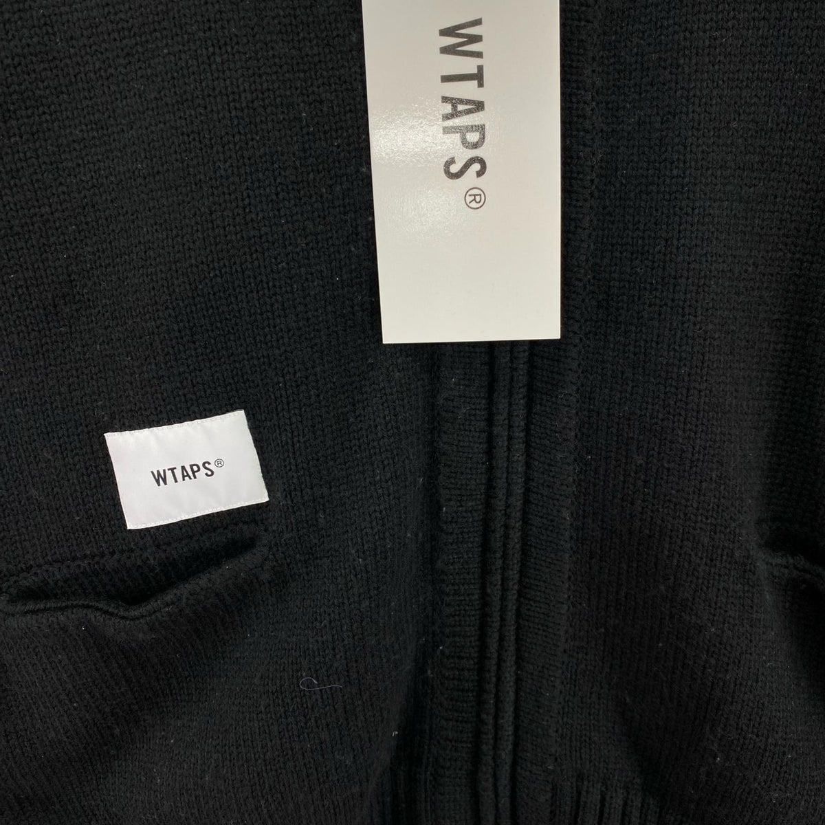 カーディガン PALMER SWEATER 222MADT-KNM04 (2) ブラック 2 ブラック