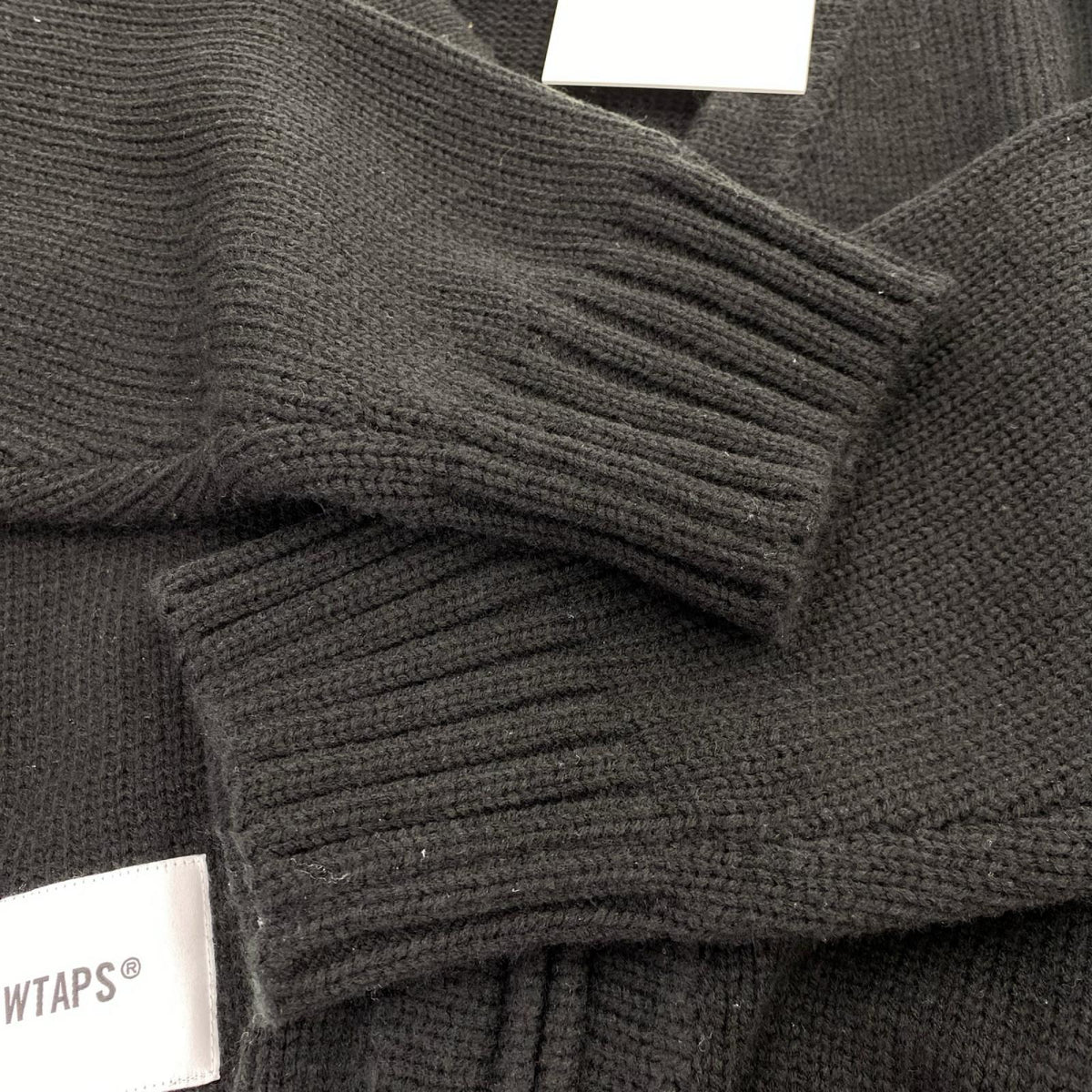 カーディガン PALMER SWEATER 222MADT-KNM04 (2) ブラック 2 ブラック
