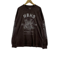 長袖Tシャツ 25AW SOUVENIR L/S T-SHIRT 252PCNH-LT14 L ブラウン
