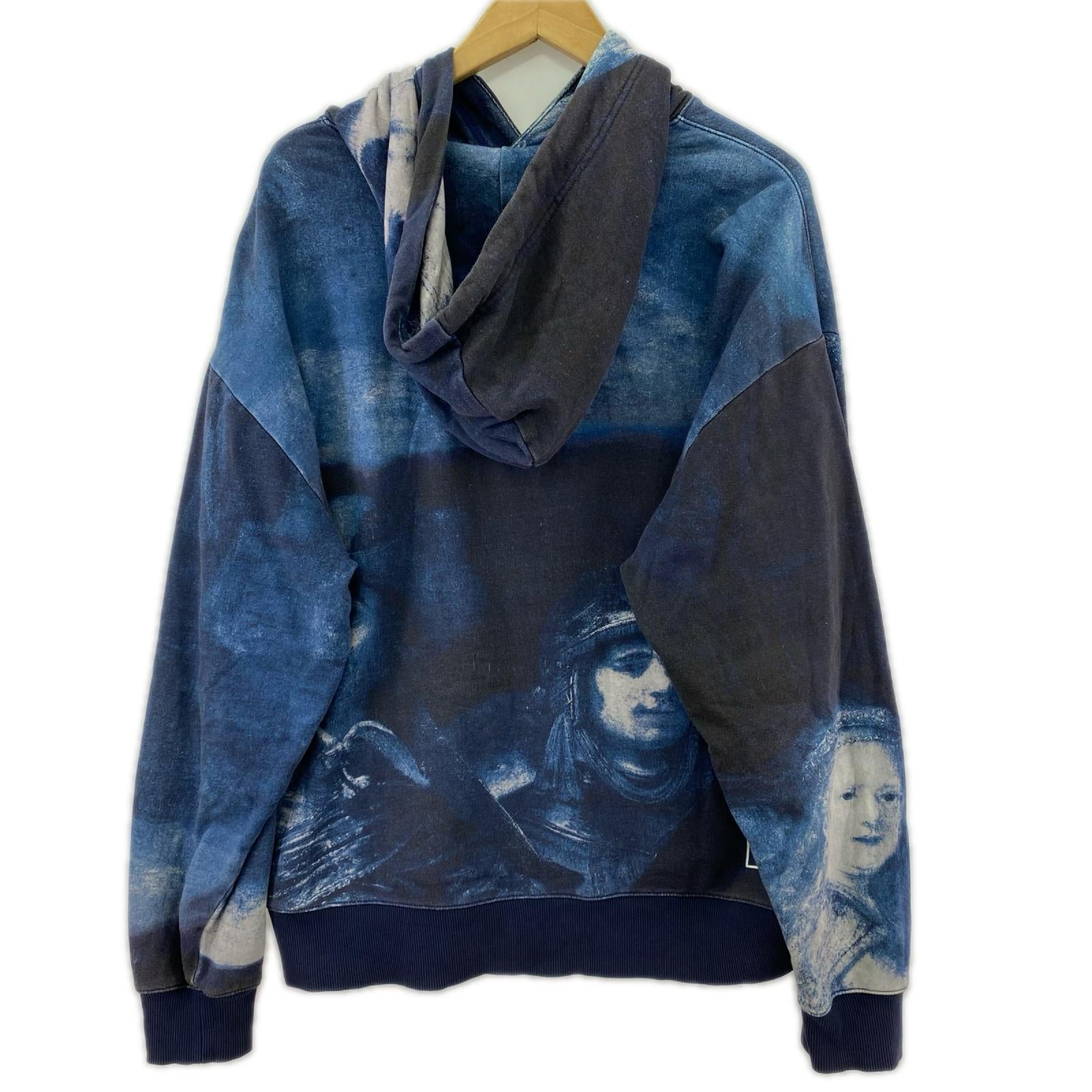 ニット G-STAR RAW レンブラント 夜警 パーカー (M) M ネイビー