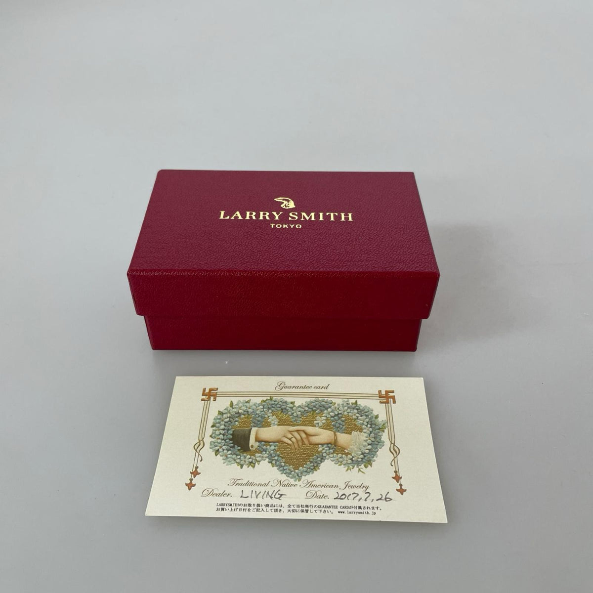 リング・指輪 LARRY SMITH KAZEKIRI FEATHER RING シルバー