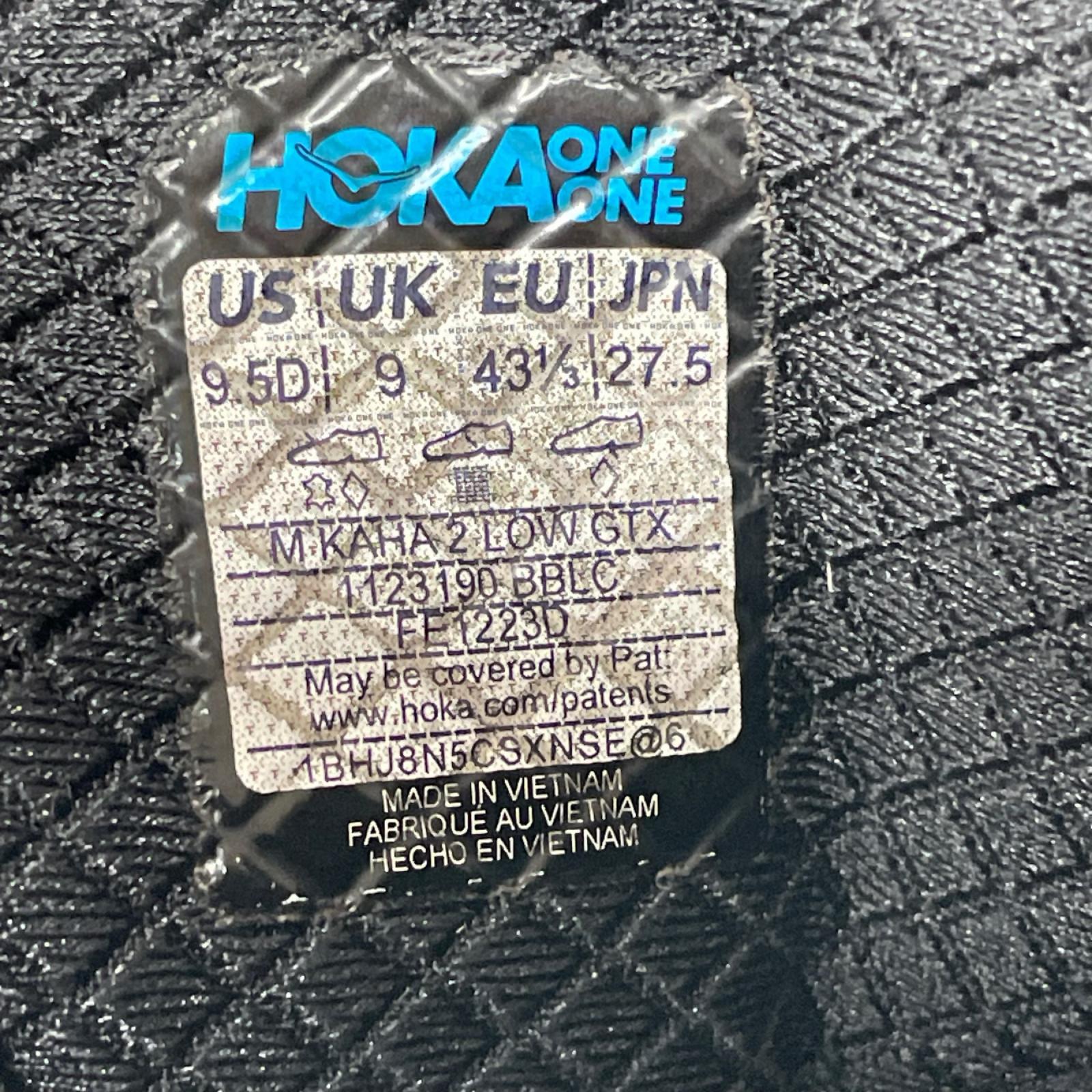 シューズ M KAHA 2 LOW GTX 1123190 (27.5) BLK 27.5cm (US9 1/2 UK9 EU45) ブラック
