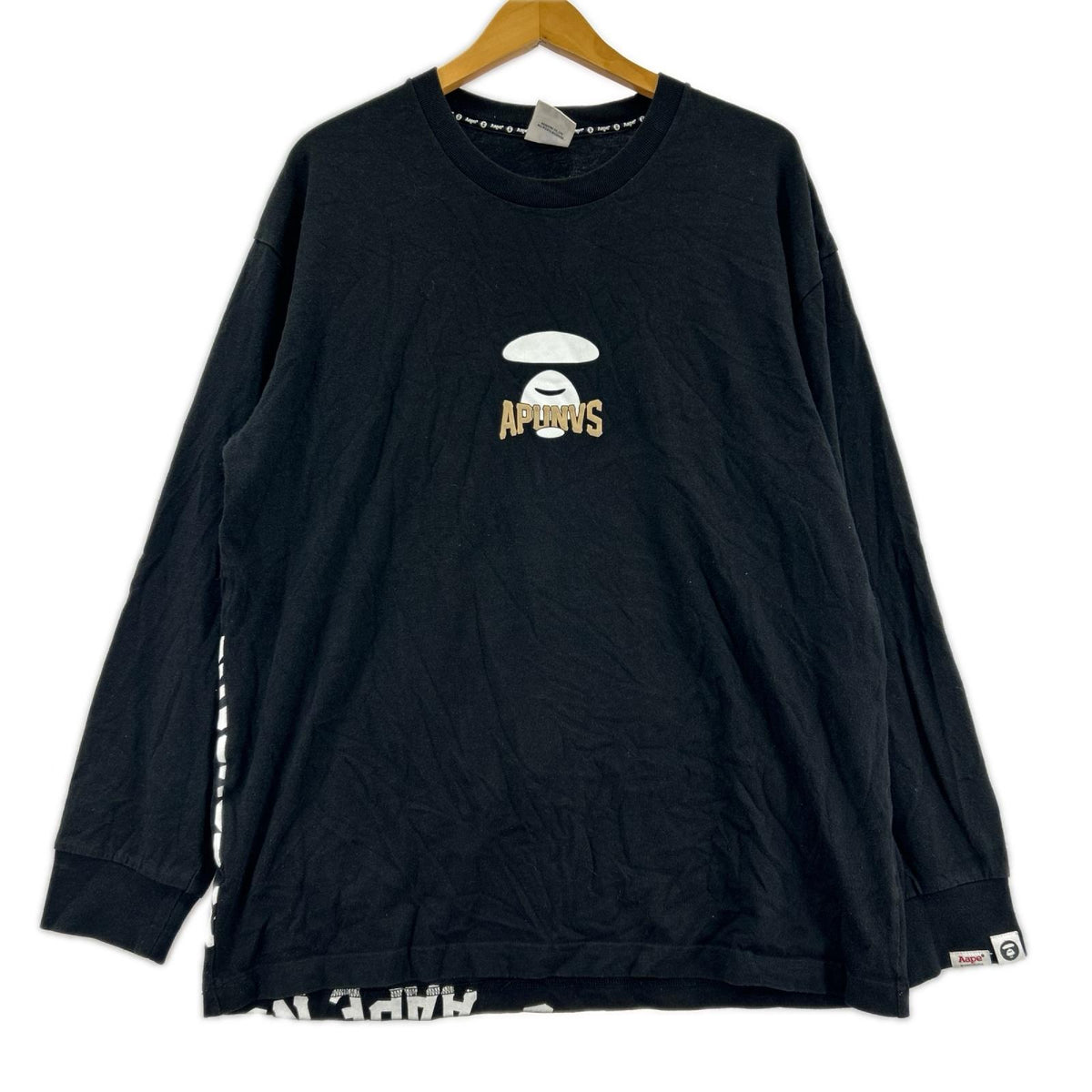 長袖Tシャツ LONG SLEEVE T BLK L ブラック