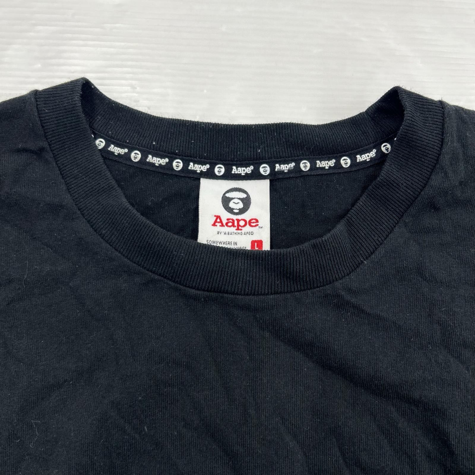 長袖Tシャツ LONG SLEEVE T BLK L ブラック