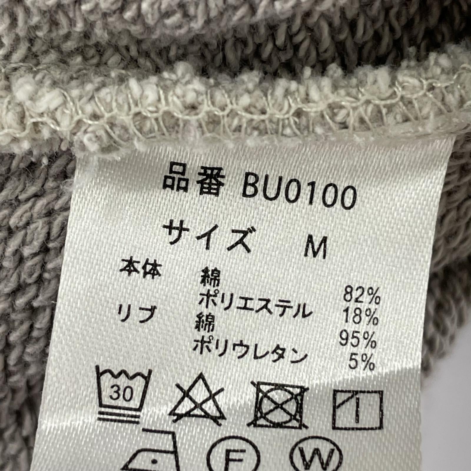 パーカー BLESS U Pigment Zip Hoodie グレー (M) M グレー