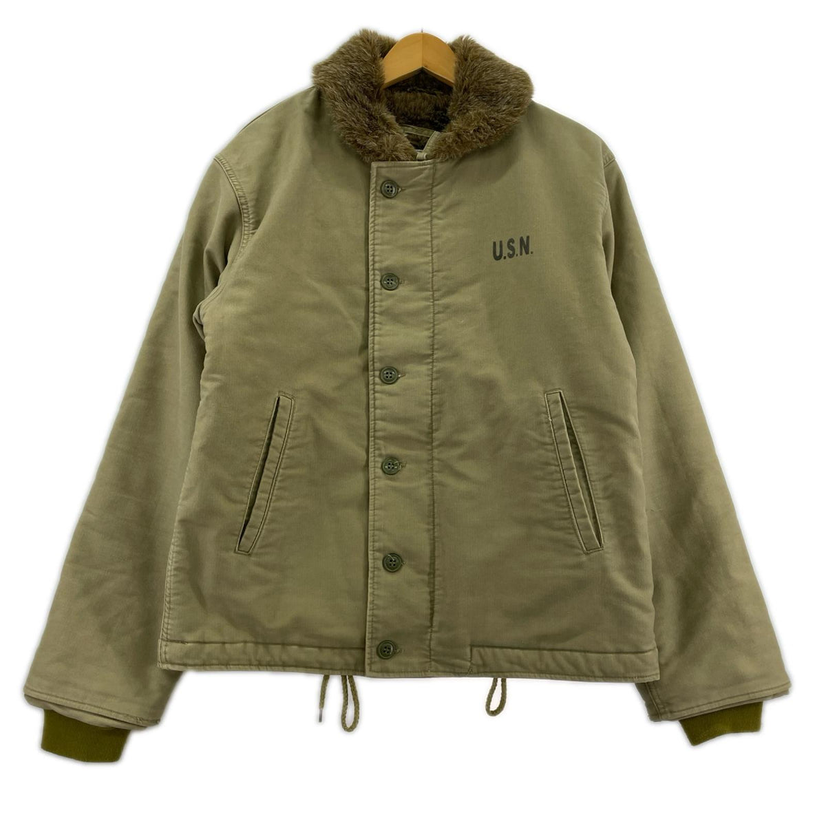 ジャケット NAVY DEPARTMENT N-1 34 34 ベージュ