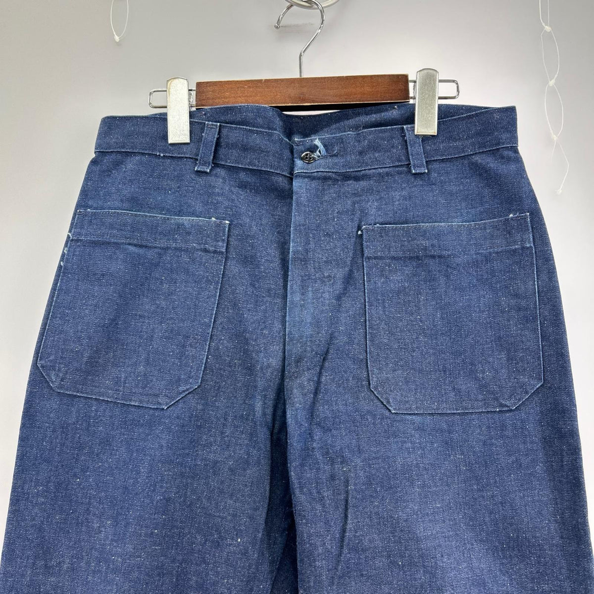 パンツ US.NAVY UTILITY TROUSERS W33 ネイビー