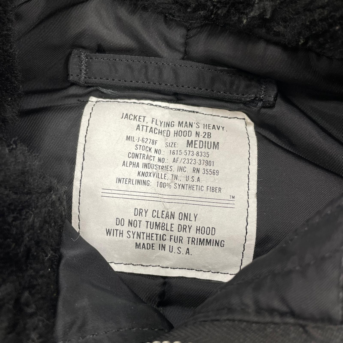 ダウンジャケット alpha industries N2-B M ブラック M ブラック