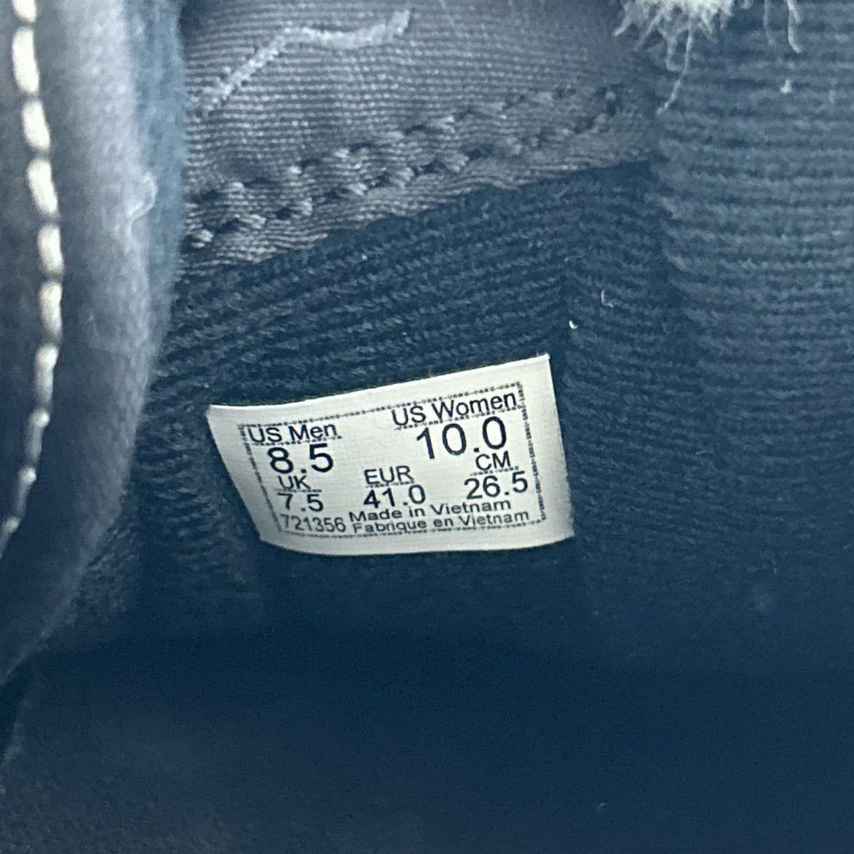 スニーカー VANS HALF CAB BLK 26.5 26.5cm (US8 1/2 UK8 EU43) ブラック