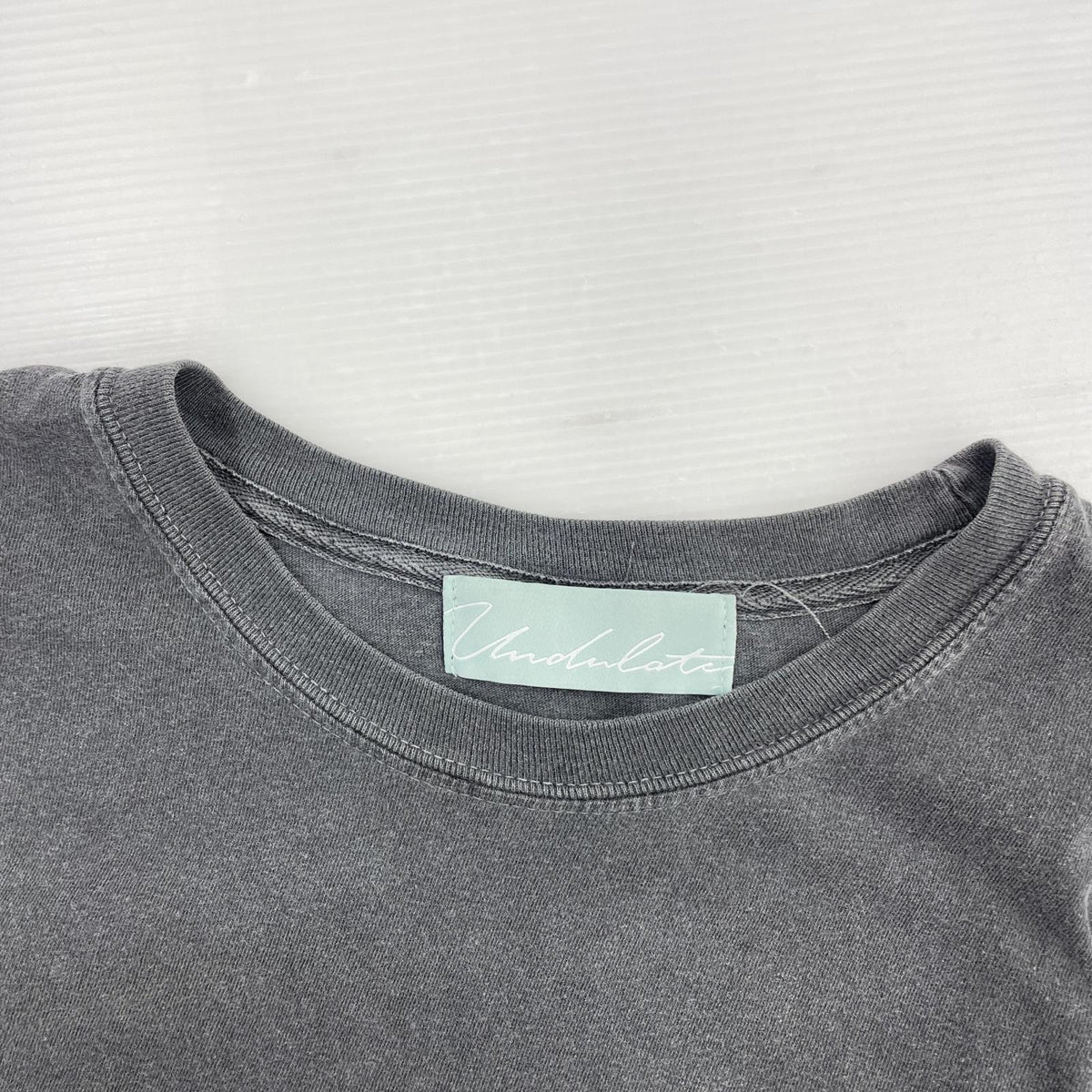 半袖Tシャツ undulate tシャツ L グレー