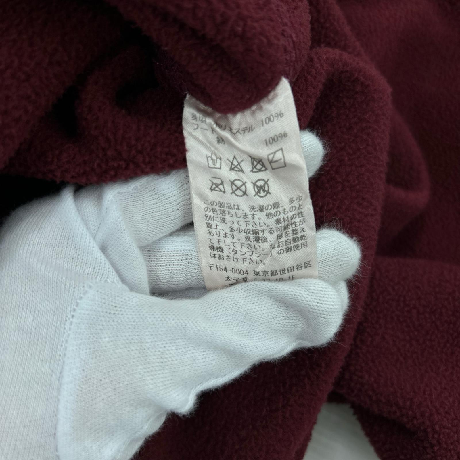 パーカー ワインレッド XL
