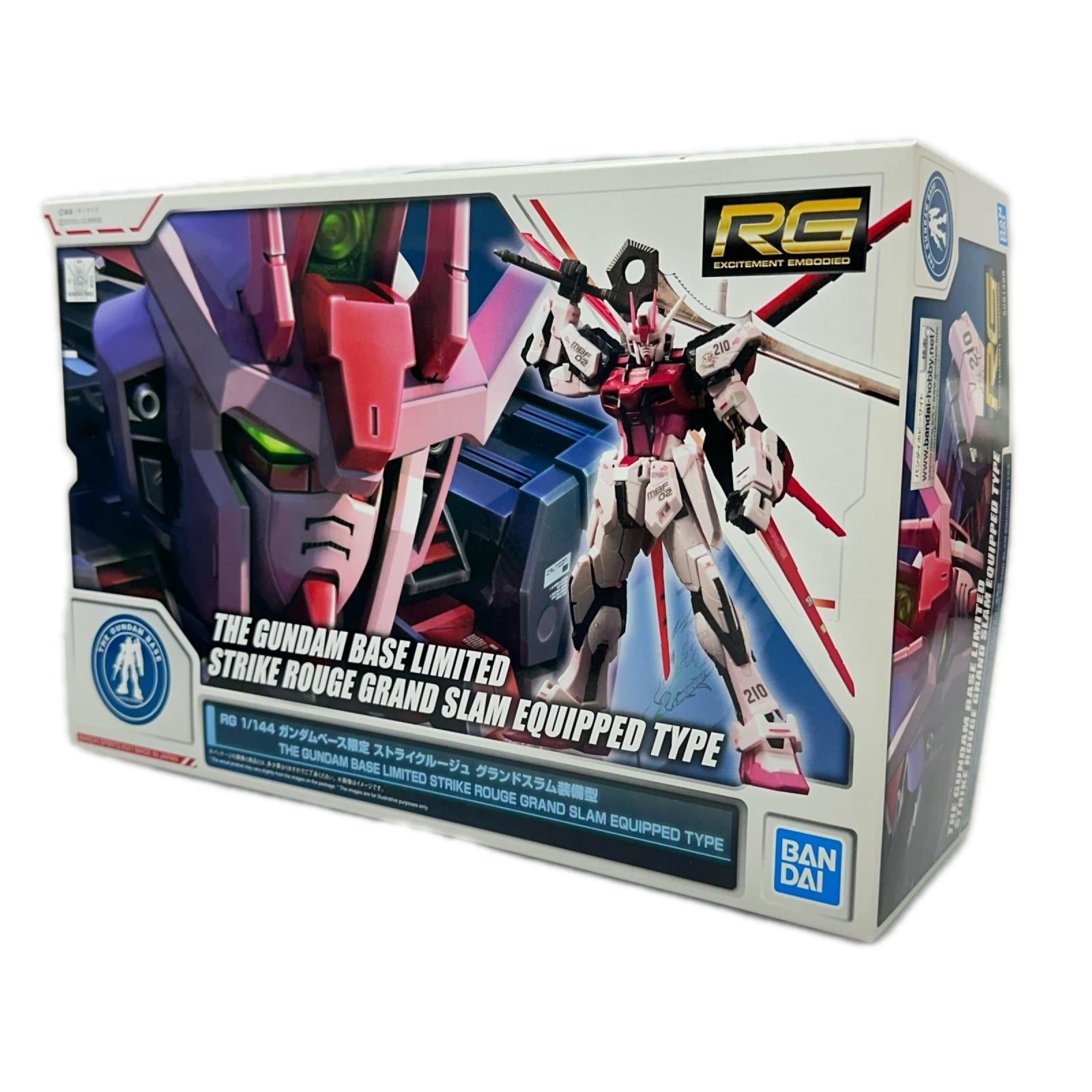 RG ガンダムベース限定 ストライクルージュ グランドスラム装備型 機動戦士ガンダムSEED バンダイ ガンプラ