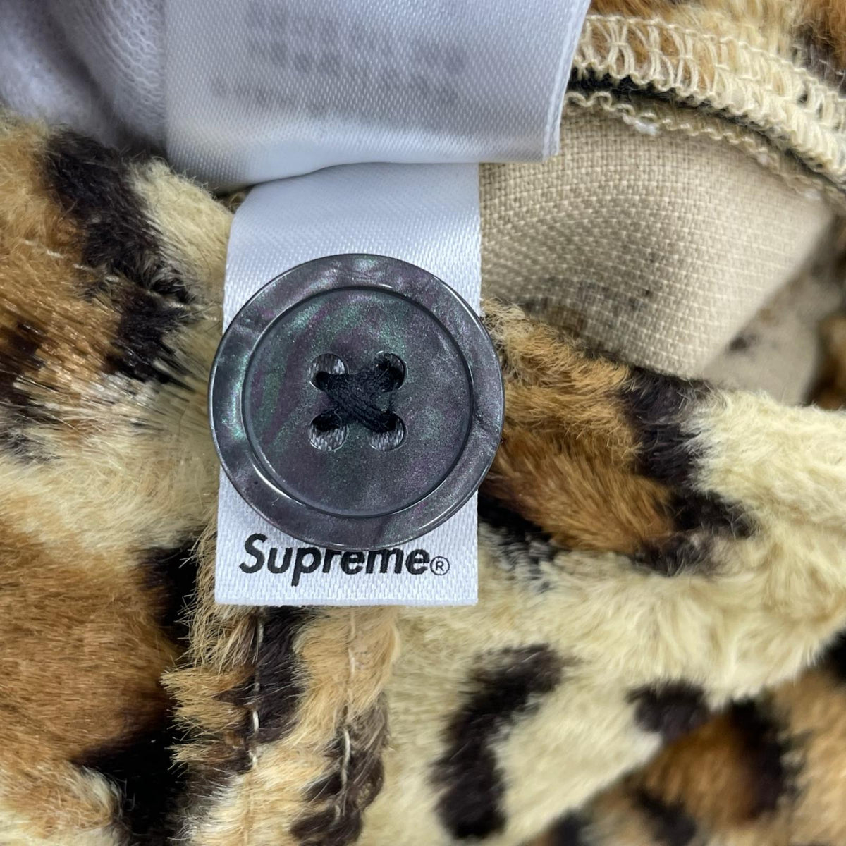 ショートパンツ Supreme×GOODENOUGH 25SS Crushed Rayon Cargo Short "Leopard 32 レオパード ブラウン