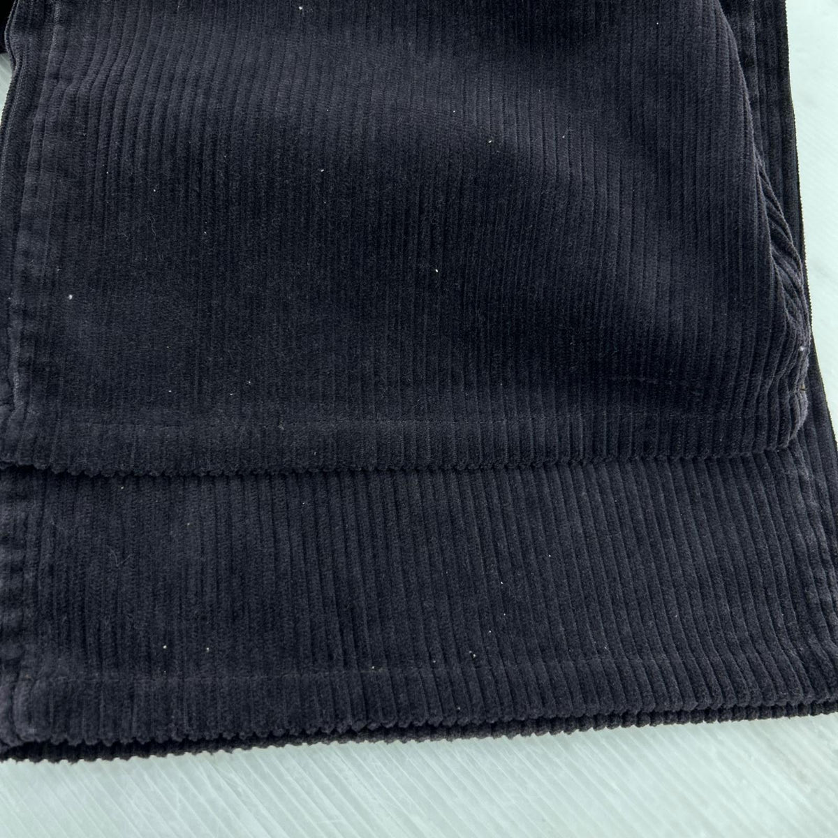 パンツ 90s L2 BAGGY WIDE LEG コーデュロイパンツ W36 36 ブラック