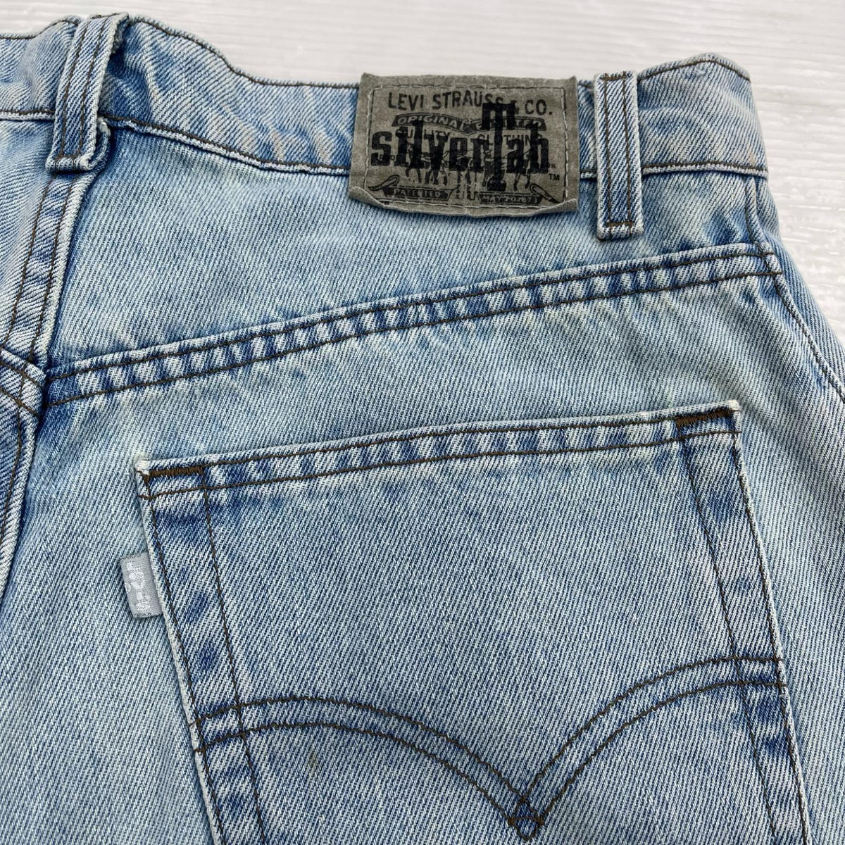 デニムパンツ Levi's Silver Tab デニムパンツ (W32L30) ブルー