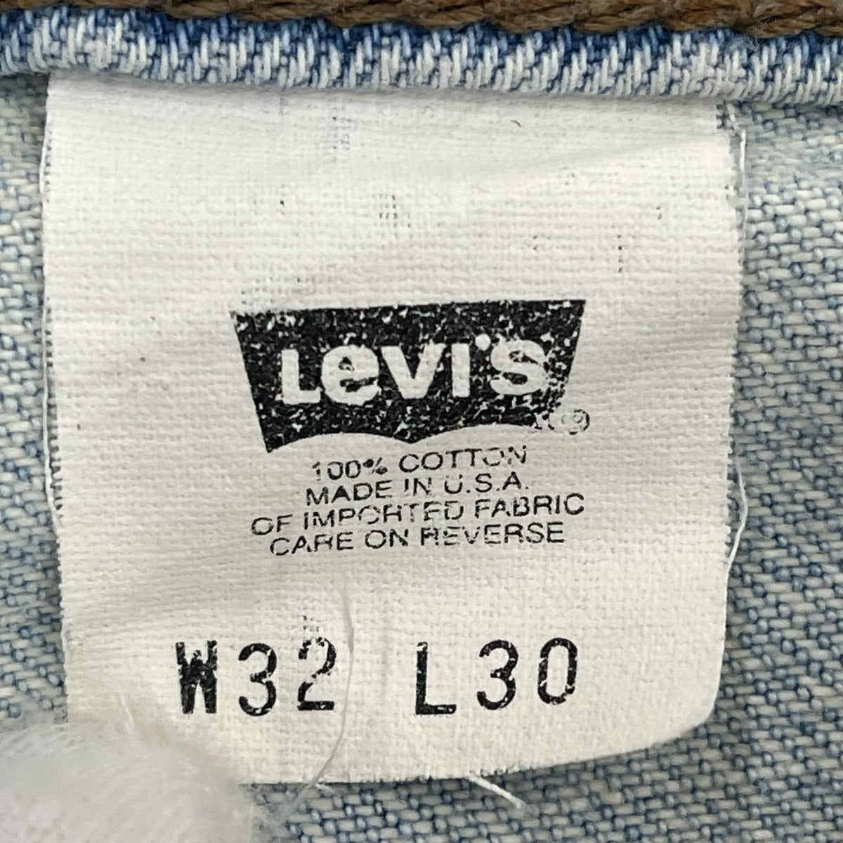 デニムパンツ Levi's Silver Tab デニムパンツ (W32L30) ブルー