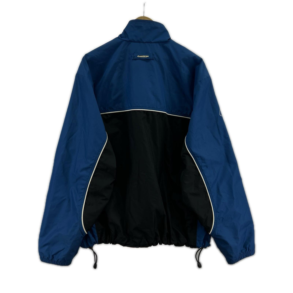 ジャケット NIKE ACG 00s ハーフジップナイロンプルオーバー 青×黒 (L) L