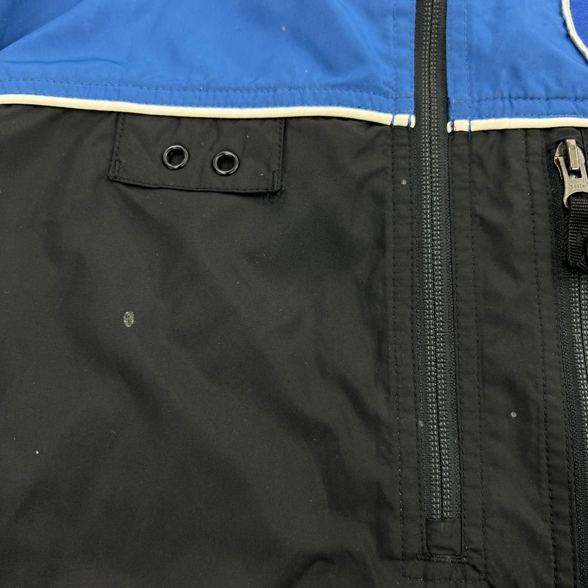 ジャケット NIKE ACG 00s ハーフジップナイロンプルオーバー 青×黒 (L) L