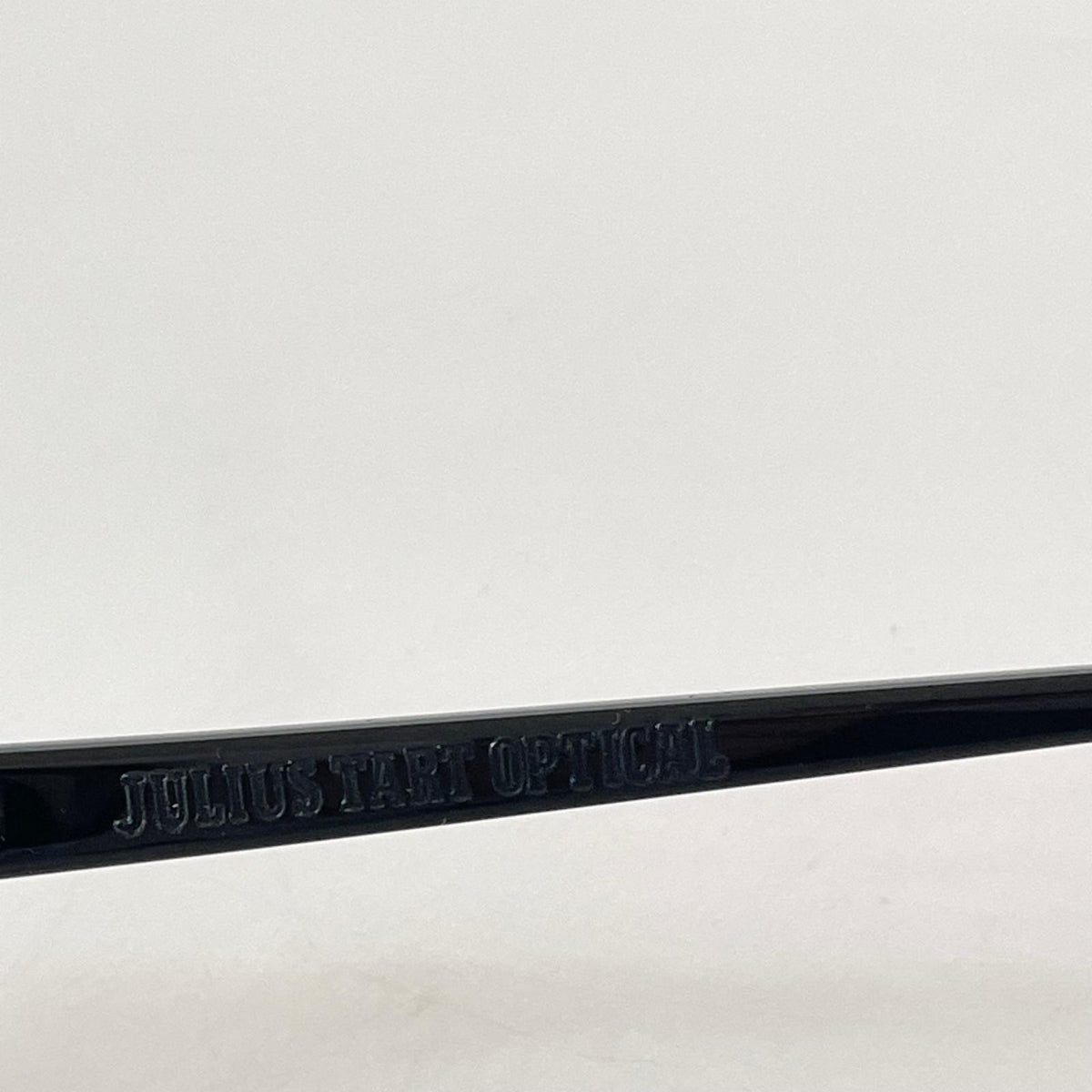 その他アクセサリー 度入り JULIUS TART OPTICAL T-SQUARE 眼鏡フレーム ブラック