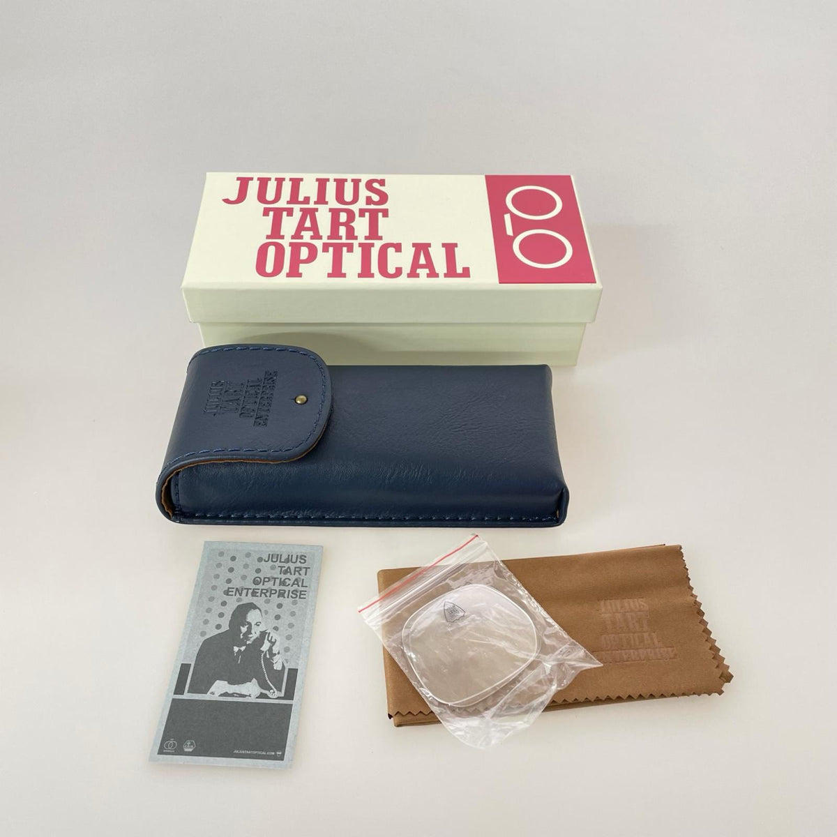 その他アクセサリー 度入り JULIUS TART OPTICAL T-SQUARE 眼鏡フレーム ブラック