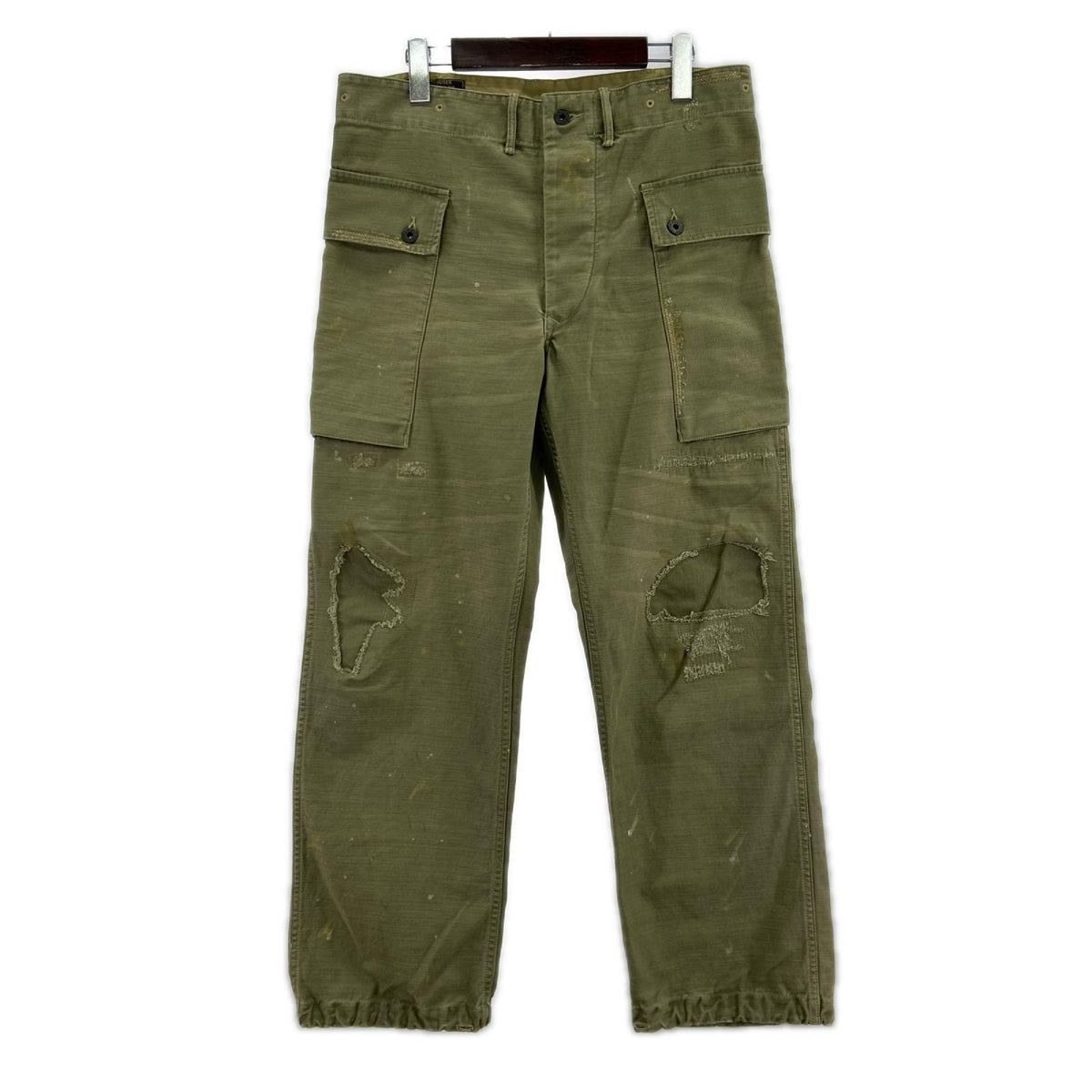 パンツ RRL ダメージ×リペア加工 モンキーパンツ 31/30
