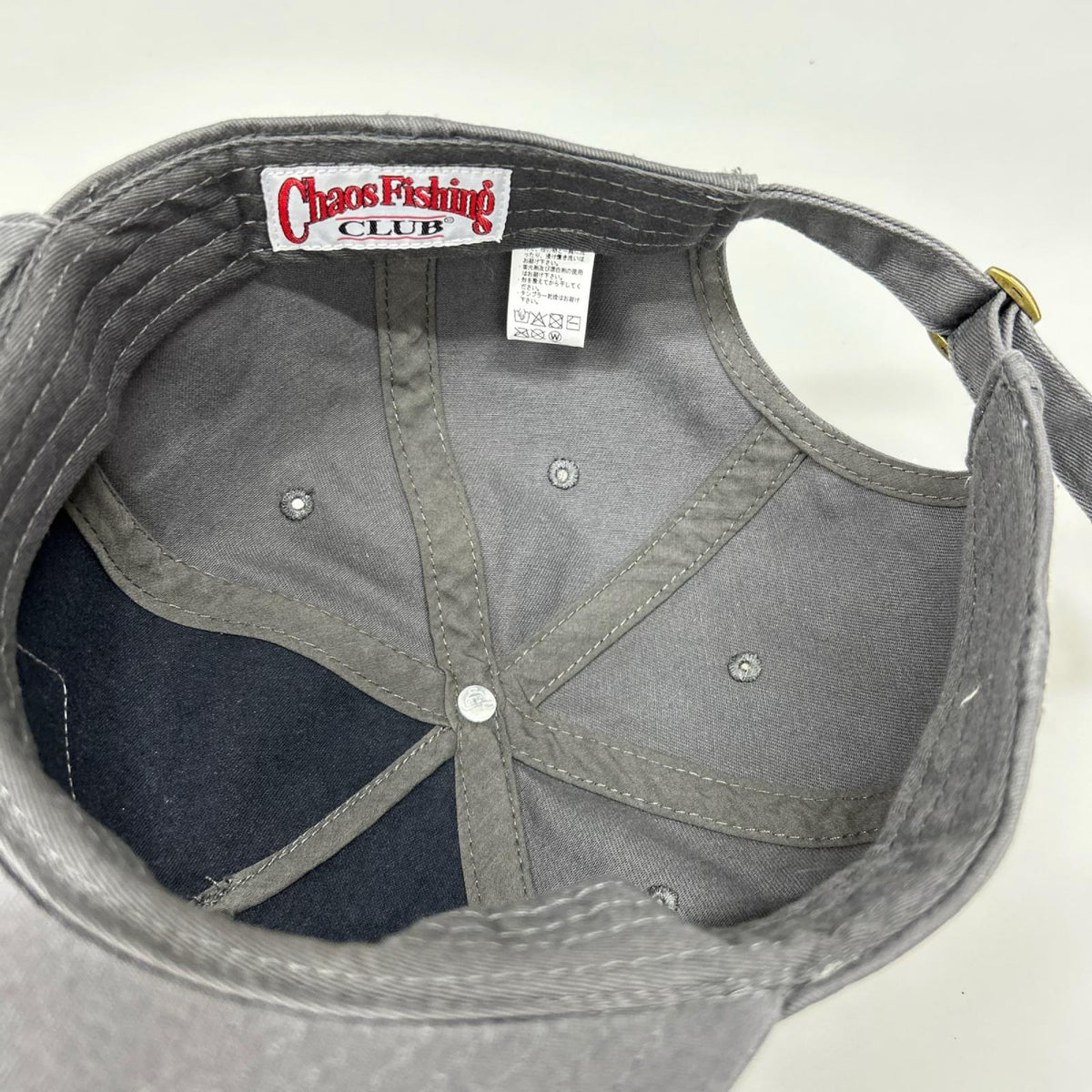 キャップ Chaos Fishing CLUB Tsuri King Cap ツリキングキャップ グレー グレー