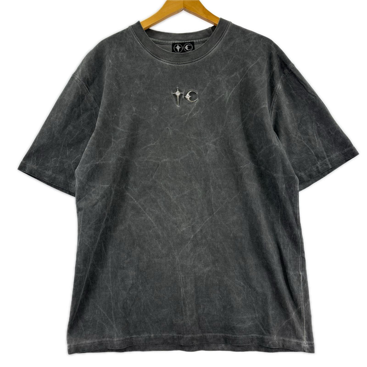 半袖Tシャツ thug club TC BASIC T-SHIRT 2 グレー 2 ブラック