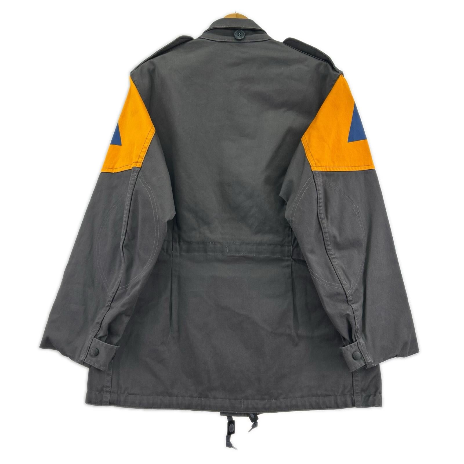 ミリタリージャケット 80s デンマーク軍 CIVILFORSVARET GRY (3) 3 ブラック