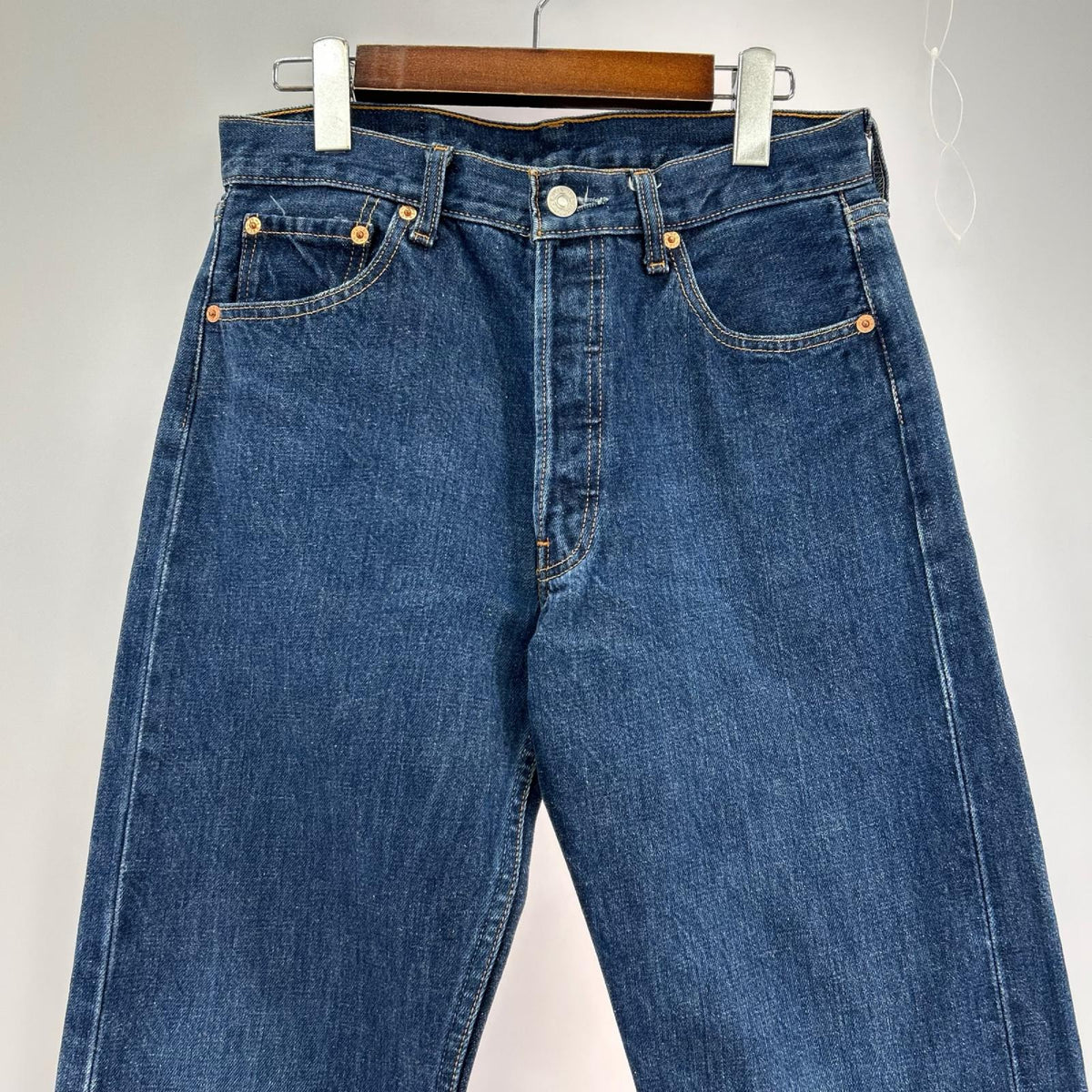 デニムパンツ 90~00S 501 フィリピン製 紺 (W30/L32) 30 ネイビー