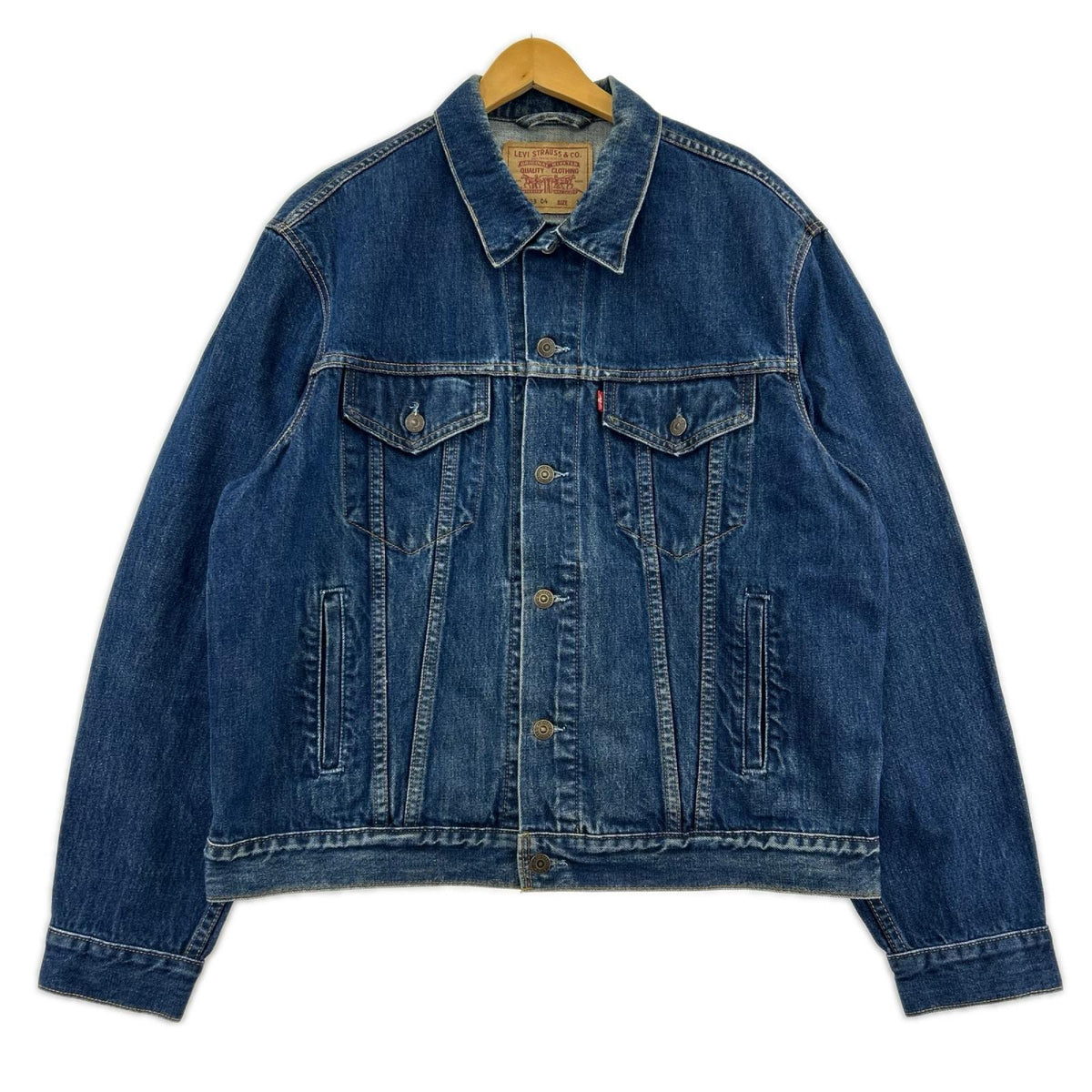 デニムジャケット 90~00S 70503-04 ユーロ 紺 (XL) ネイビー