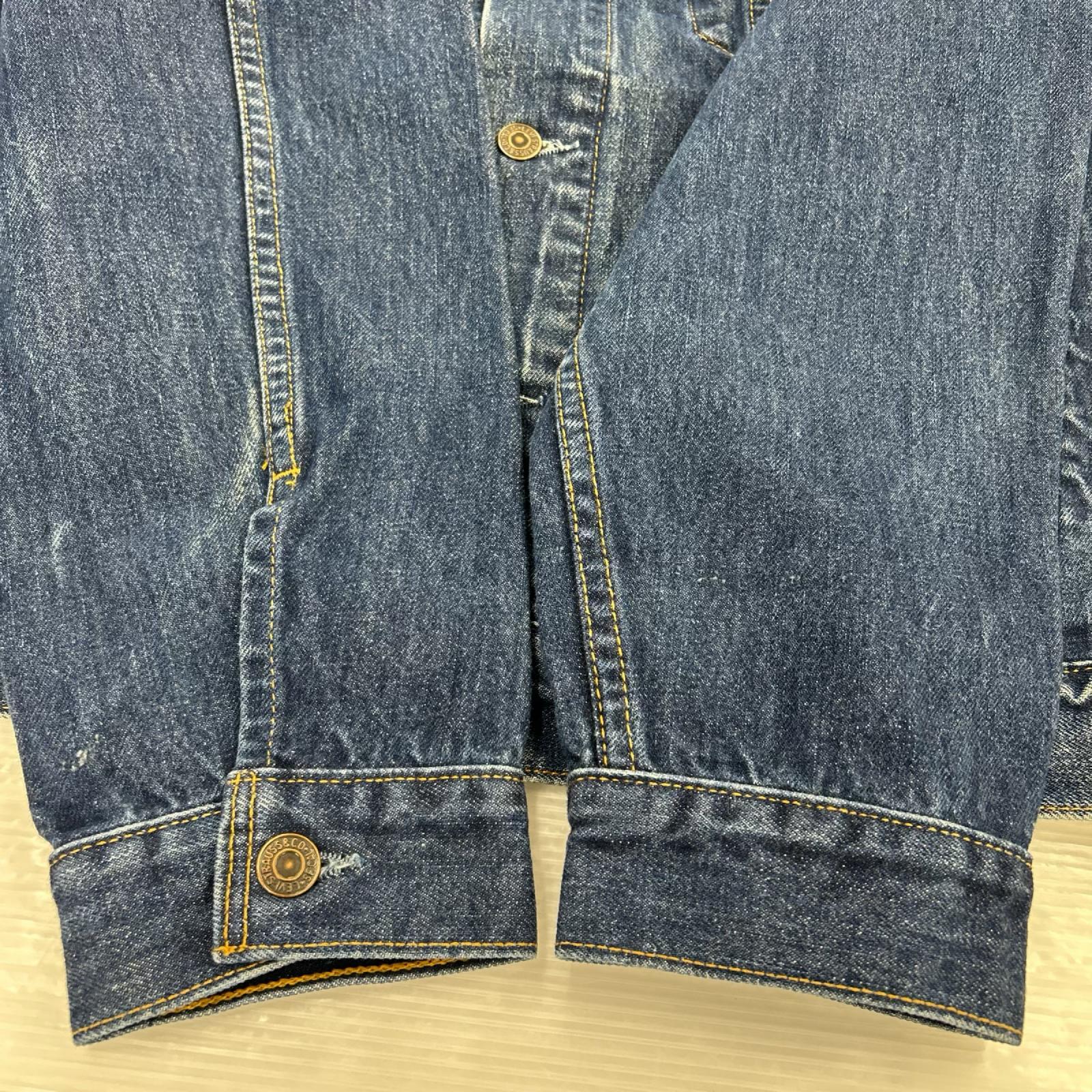 デニムジャケット 90~00S 70503-04 ユーロ 紺 (XL) ネイビー